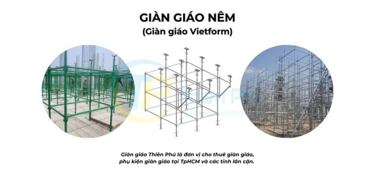 Giàn giáo nêm cho thuê tại Thiên Phú
