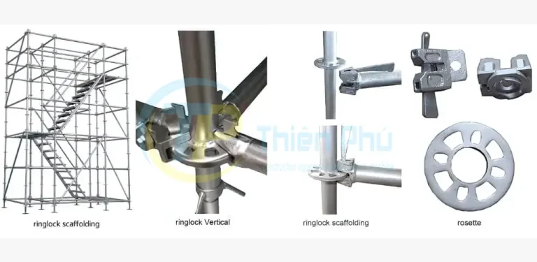 THÔNG SỐ KỸ THUẬT GIÁO RINGLOCK CỦA TỪNG BỘ PHẬN