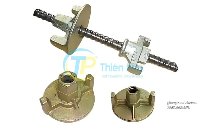 Bát chuồn M12 gắn với ty ren cốp pha
