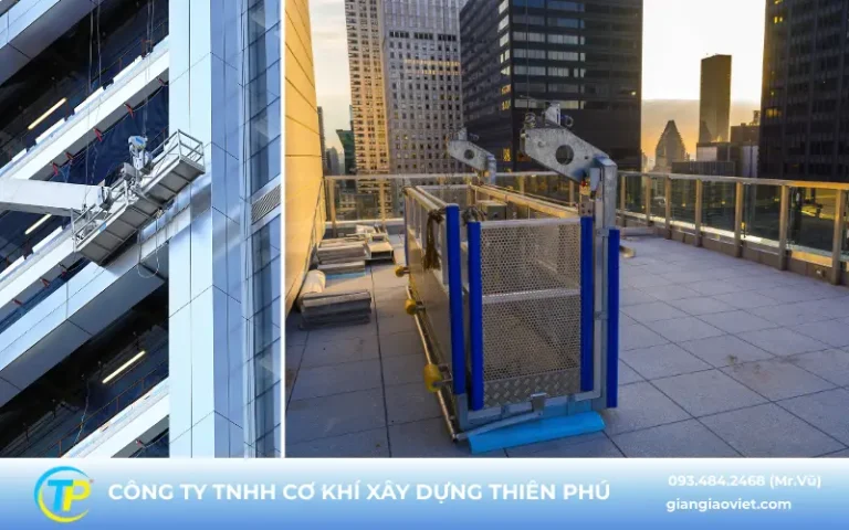 Thuê Giàn Giáo Gondola – Giải Pháp Thi Công Trên Cao An Toàn, Tiết Kiệm, Hiệu Quả