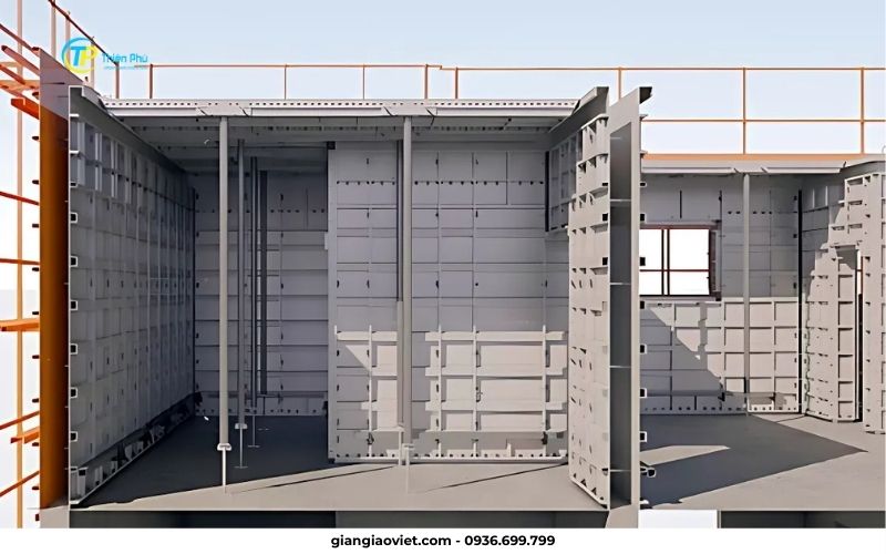 Cho Thuê Cốp Pha Nhôm Chuyên Nghiệp, Phục Vụ Toàn Quốc 4 Thiên Phú cho thuê cốp pha nhôm an toàn
