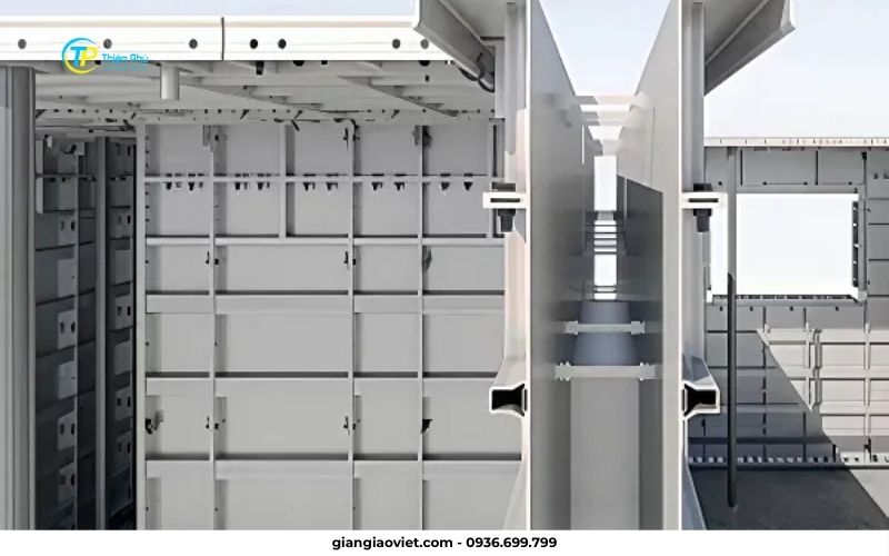 Cho Thuê Cốp Pha Nhôm Chuyên Nghiệp, Phục Vụ Toàn Quốc 3 công trình thi công cốp pha nhôm