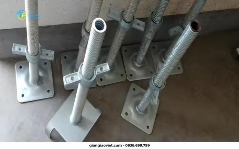 Hướng dẫn lắp đặt kích tăng giàn giáo đúng kỹ thuật, an toàn tuyệt đối