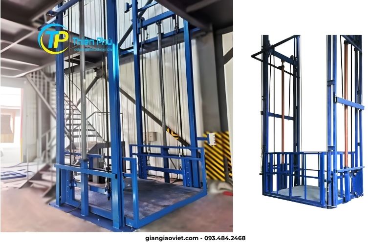 bảo trì thang nâng hàng thủy lực