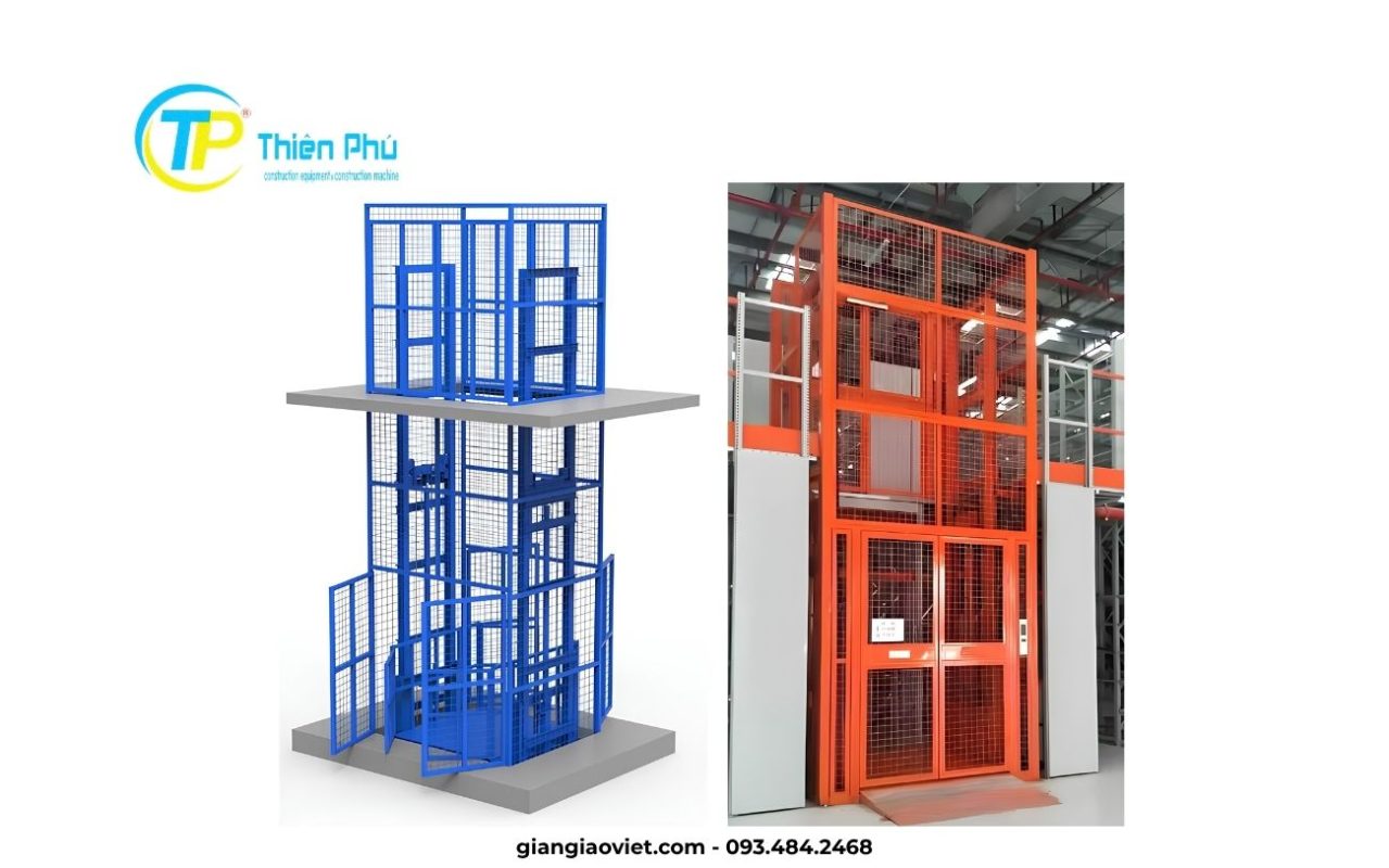 quy trình lắp đặt thang tời hàng