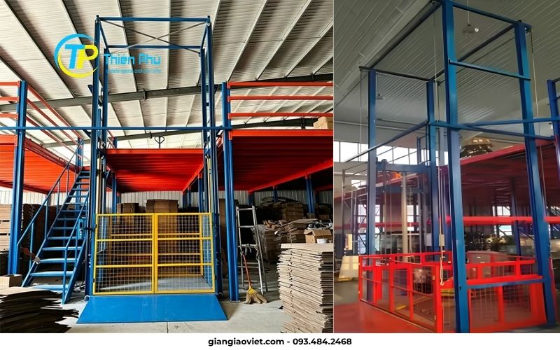 Bảo trì thang nâng hàng Thiên Phú
