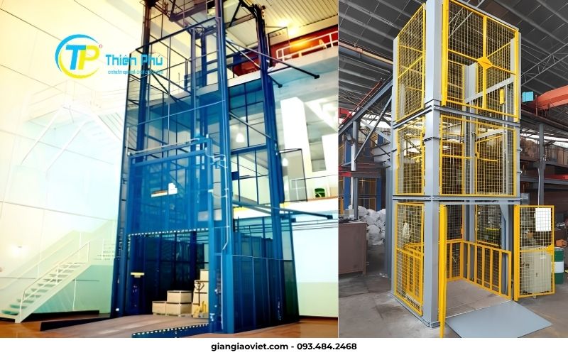 nâng cấp thang nâng hàng định kỳ