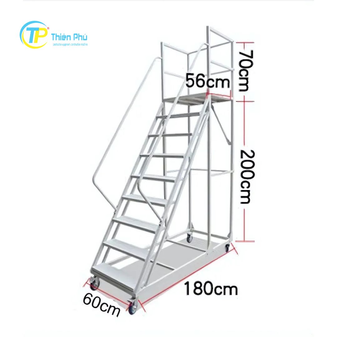 Xe thang di động 2m Thiên Phú