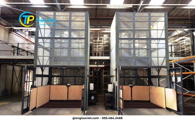 cách nhận biết thang nâng hàng kém chất lượng