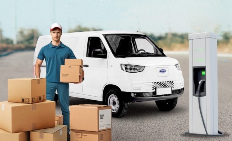 Cho thuê xe van điện chở hàng – Giải pháp vận chuyển xanh, Tiết kiệm & hiện đại cho doanh nghiệp