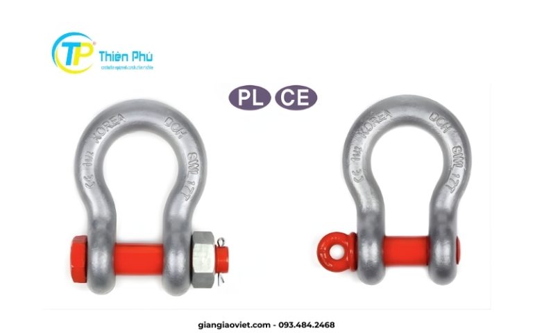 Ma ní là gì? Tổng hợp kiến thức về các loại Shackles nâng hạ chuẩn nhất